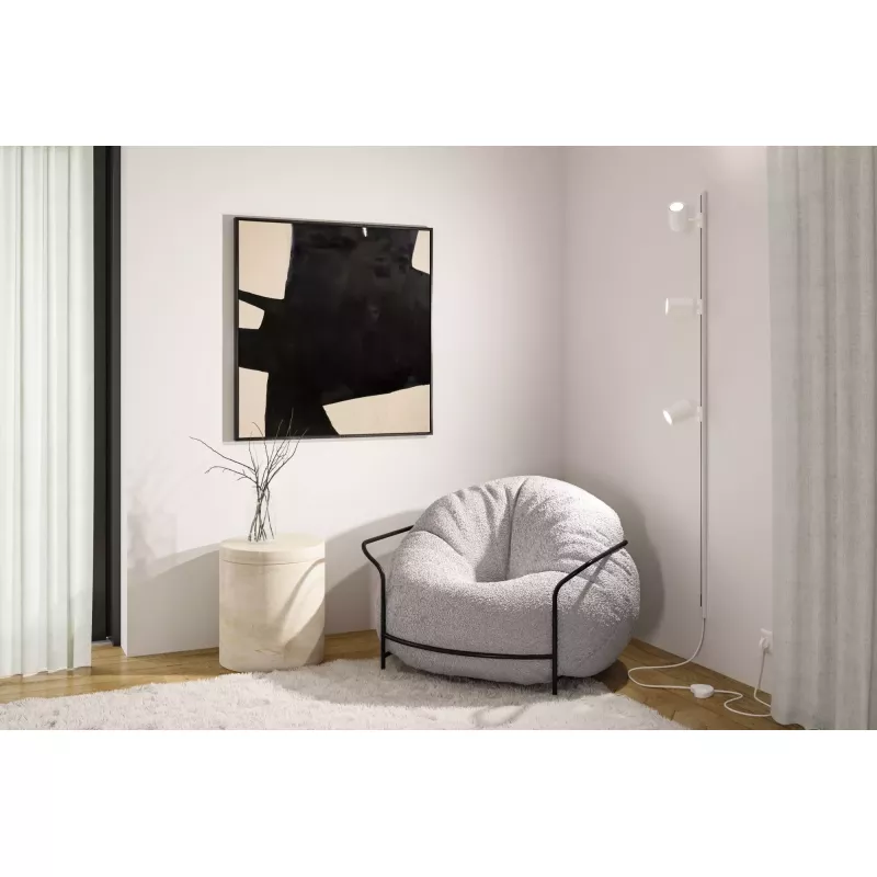 Foco de riel URail Smart Home Zigbee 3.0 Lujo GU10 350lm 4,8W RGBW+ regulable 230V Señal blanco,