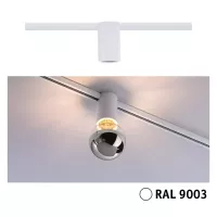 Foco para carril URail, casquillo E27, máx. 20 W, regulable, 230 V, luz blanca. - système d'accrochage et décoration - détail 5