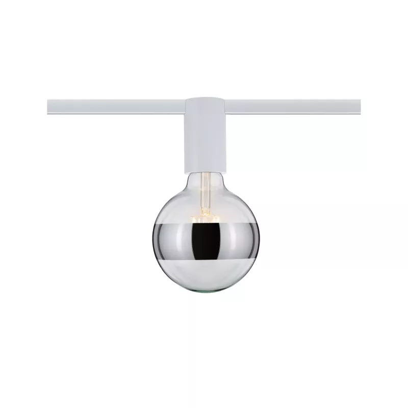 Foco para carril URail, casquillo individual E27, máx. 20 W, regulable, 230 V. PAULMANN 37 - Cimaise Tableau 