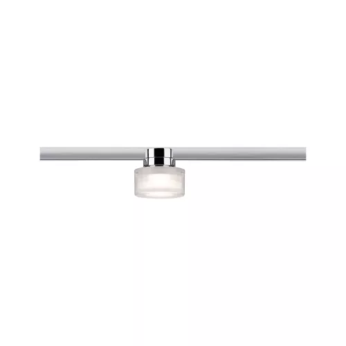 Foco para riel URail Topa Dot Foco individual 350lm 4,,9W 2700K regulable 230V Cromado,, Transparente,,,