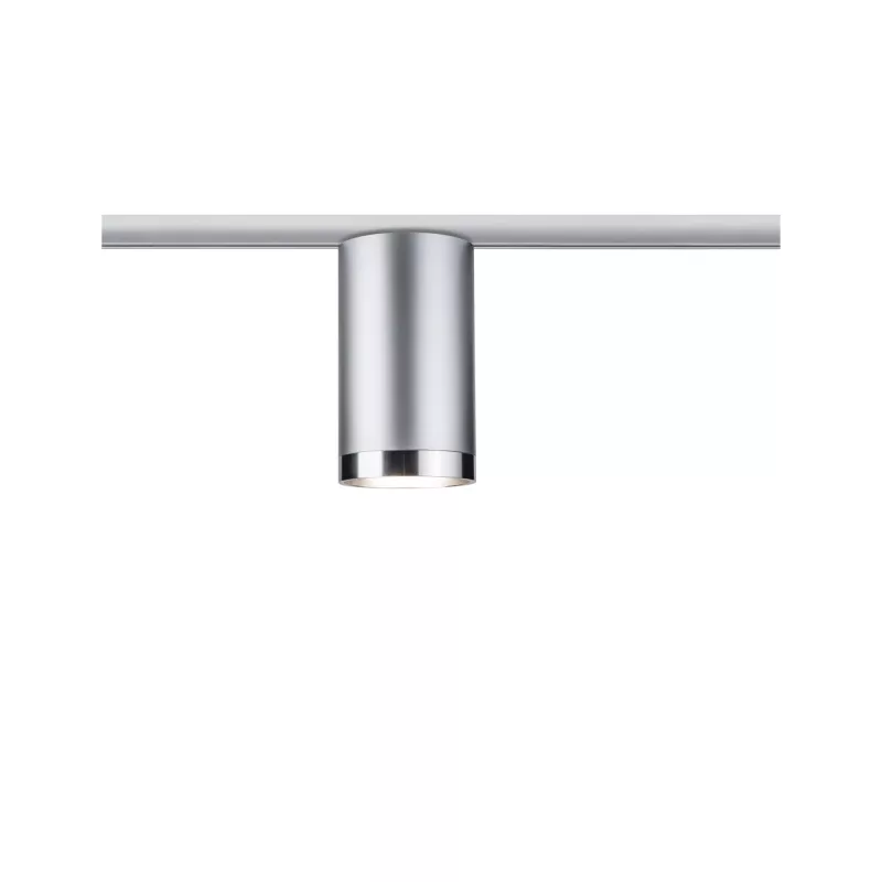 ,URail Spot en riel Tubo Foco individual GU10 máx. 10W regulable 230V Cromo mate,,, - système d'accrochage et décoration