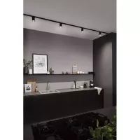 ,URail Spot sur rail Tube Spot individuel GU10 max. 10W gradable 230V Noir mat,,, - système d'accrochage et décoration - détail 6