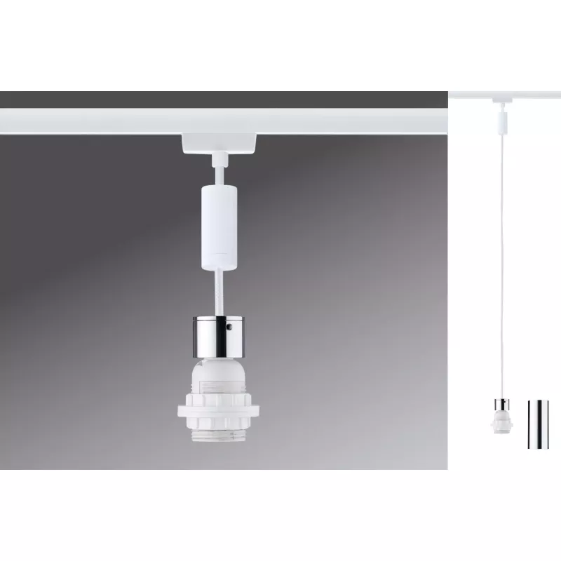 URail Pendelleuchte 2Easy E27 max. 20W dimmbar 230V Signal weiß