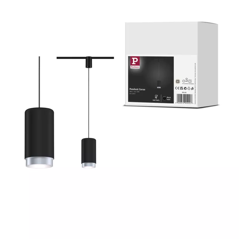 URail Pendant Lamp Corus E27 max. 50W dimmable 230V