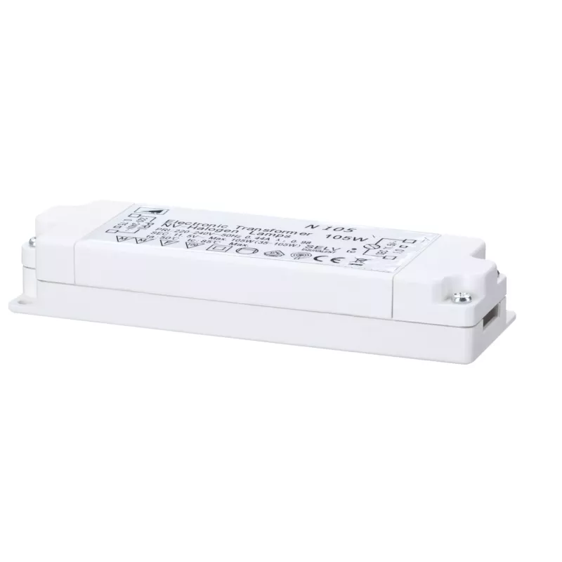 VDE-Elektroniktransformator 35–105 W max. 35–105 W 230/12 V 105 VA