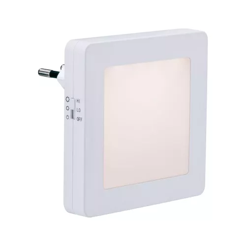 ,Veilleuse Esby avec capteur crépusculaire carré 3000K 0,,7lm, PAULMANN 15 - Cimaise Tableau 