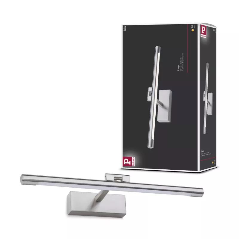 ,Éclairage de tableau LED Mingo 3000K 510lm 230V 9,,5W Alu brossé,