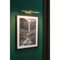 Lámpara LED para cuadros Mingo 3000K 510lm 230V 9.5W Latón patinado - système d'accrochage et décoration - détail 6