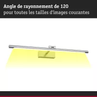 Lámpara LED para cuadros Mingo 3000K 810lm 230V 11W Aluminio cepillado - système d'accrochage et décoration - détail 5
