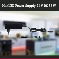 Universal Power Supply 230/24V 36VA Black - système d'accrochage et décoration - détail 3