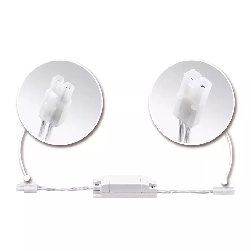 CorDuo 3-Step-Dim Cable System, 3-Level Dimmer, White