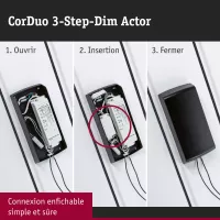 CorDuo Système sur câbles 3-Step-Dim Variateur à 3 niveaux Blanc - système d'accrochage et décoration - détail 7