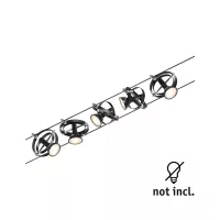 Kit básico del sistema de cable cardán CorDuo GU5.3 máx. 5x10W 230/12V - système d'accrochage et décoration - détail 20