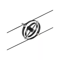 Sistema de cableado CorDuo, foco individual GU5.3 con montaje cardán, máx. 10 W, 12 V - système d'accrochage et décoration - détail 17