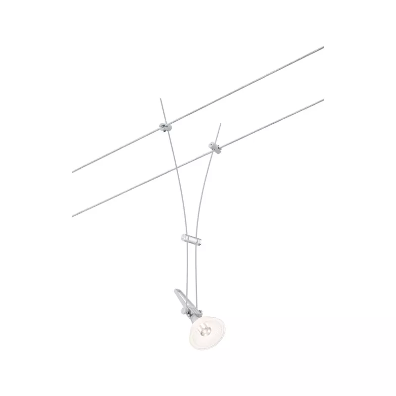 CorDuo Comet Spot-Kabelsystem, einzelne GU5.3-Fassung, max. 50 W, dimmbar, 12 V