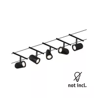 CorDuo Système sur câbles Cup Kit de base GU5,3 max. 5x10W 230/12V - système d'accrochage et décoration - détail 11