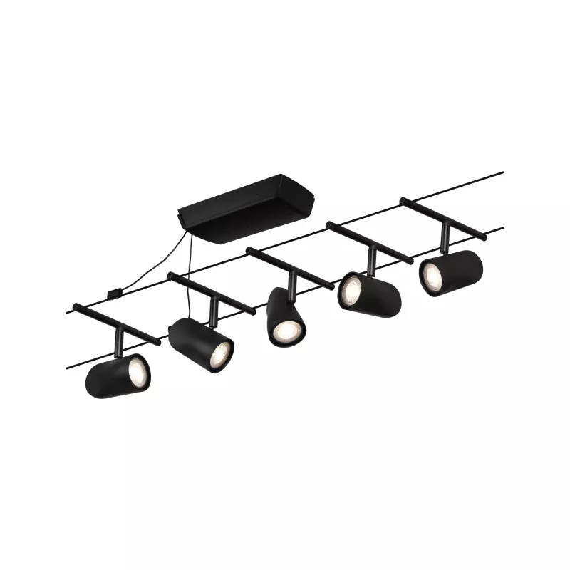 Kit básico del sistema de cables CorDuo Cup GU5.3 máx. 5x10W 230/12V