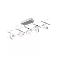 Kit básico de sistema de cable circular LED CorDuo 5x180lm 5x5W 3000K 230/12V - système d'accrochage et décoration - détail 2