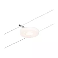 CorDuo Système sur câbles LED DiscLED Kit de base 5x200lm 5x4,5W 3000K 230/12V Chrome mat, Chrome - système d'accrochage et décoration - détail 4