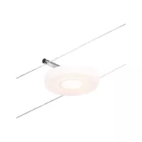 Sistema de cable LED CorDuo DiscLED Foco individual 200lm 4.5W 3000K 12V Cromo mate, Cromo - système d'accrochage et décoration - détail 1
