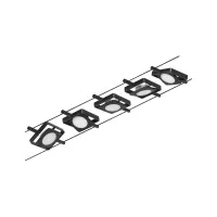 CorDuo Système sur câbles LED MacLED Kit de base 5x250lm 5x4,5W 3000K 230/12V - système d'accrochage et décoration - détail 23