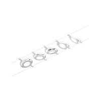 Kit base para sistema de cable LED CorDuo RoundMac 5x200lm 5x4,5W 3000K 230/12V - système d'accrochage et décoration - détail 7