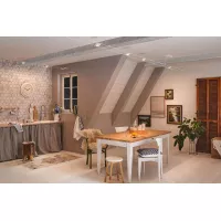 Kit base para sistema de cable LED CorDuo RoundMac 5x200lm 5x4,5W 3000K 230/12V - système d'accrochage et décoration - détail 15
