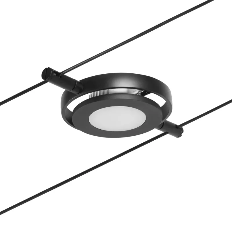 CorDuo Système sur câbles LED RoundMac Spot individuel 200lm 4,5W 3000K 12V