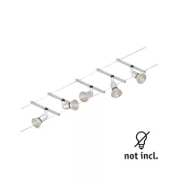 Kit básico del sistema de cable CorDuo Salt GU5.3 máx. 5x10W 230/12V - système d'accrochage et décoration - détail 3