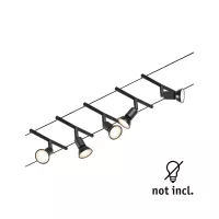Kit básico del sistema de cable CorDuo Salt GU5.3 máx. 5x10W 230/12V - système d'accrochage et décoration - détail 11