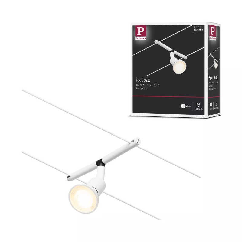 Sistema de cable CorDuo Salt Spot Individual GU5.3 máx. 10W 12V