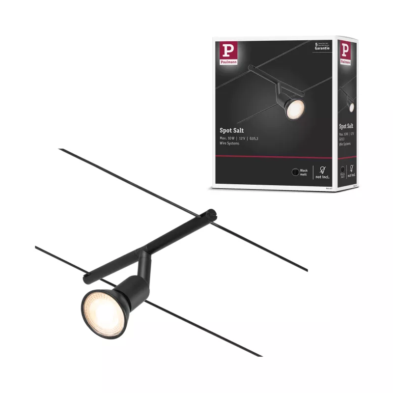 CorDuo Kabelsystem Salt Spot Einzeln GU5.3 max. 10W 12V