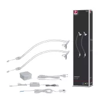 Iluminación LED para techo de armarios Galeria Assistent II GU5.3 2700K 2x230lm 230V 2x4W Cromada - système d'accrochage et décoration - détail 5