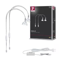 Galeria Assistent II LED -Spiegelleuchte GU5.3 2700K 2x230lm 230V 2x4W Chrom - système d'accrochage et décoration - détail 6