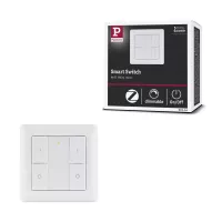Smart Home Zigbee 3.0 On/Off/Dimm Wall Switch White - système d'accrochage et décoration - détail 8