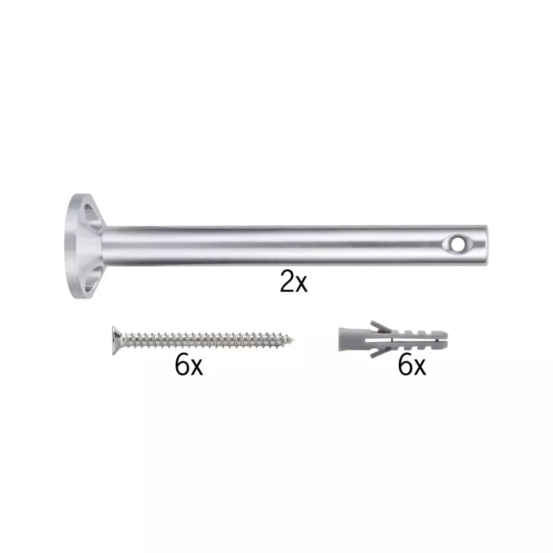Kit de montage de système câbles Renvoi d'angle/suspension - système d'accrochage et décoration