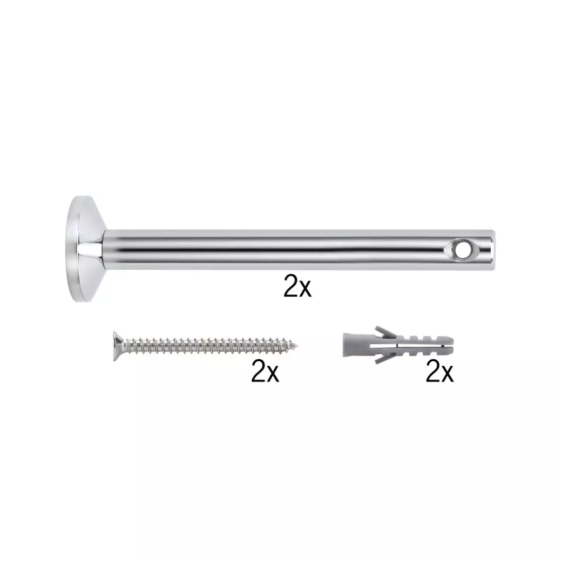 Kit de montaje para sistema de cables, soporte angular/suspensión