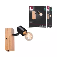 LED Spotlight Arvid E27 230V max. 20W dimmable Black - système d'accrochage et décoration - détail 5