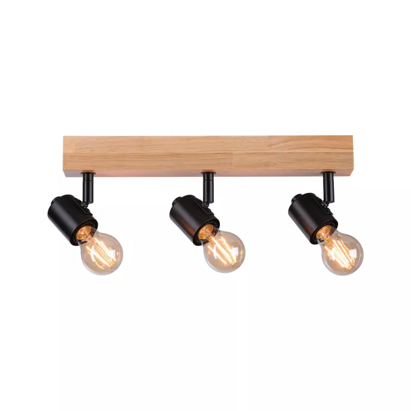 LED Spotlight Arvid E27 230V max. 3x20W gradable Noir