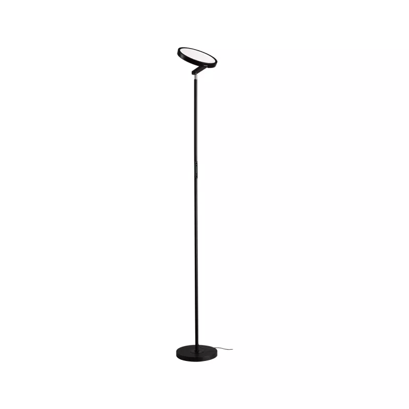 Lampadaire LED Caneta Tunable White 1750mm 1300lm 20W Noir