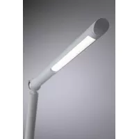 Lámpara de escritorio LED con regulador de intensidad de 3 niveles, interruptor FlexBar blanco, 700 lm. - système d'accrochage et décoration - détail 11