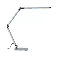 Lámpara de escritorio LED con regulador de intensidad de 3 niveles, interruptor FlexBar blanco, 700 lm. - système d'accrochage et décoration - détail 29