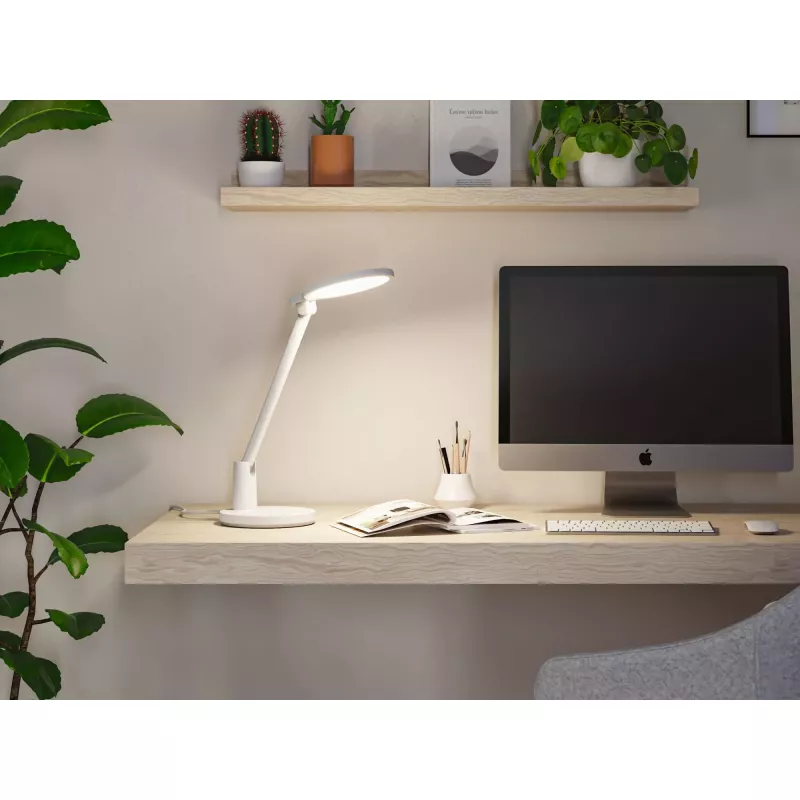Lámpara de escritorio LED Darba 4000K 1150lm 15W Blanco esmerilado