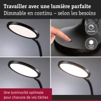 Mejan LED desk lamp 4000K 1200lm - système d'accrochage et décoration - détail 12