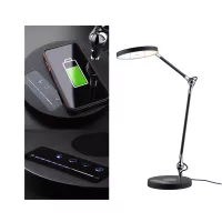 Numis QI White Switch LED desk lamp 1000lm - système d'accrochage et décoration - détail 5
