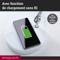 Numis QI White Switch LED desk lamp 1000lm - système d'accrochage et décoration - détail 30