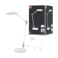 Lámpara de escritorio LED Numis QI blanca con interruptor, 1000 lm - système d'accrochage et décoration - détail 43