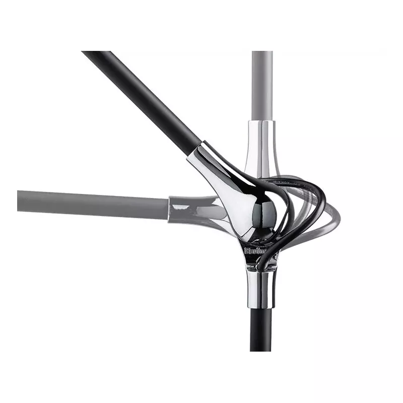 Lámpara de escritorio LED Numis blanca con interruptor, 1000 lm