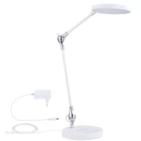 Lámpara de escritorio LED Numis blanca con interruptor, 1000 lm - système d'accrochage et décoration - détail 18