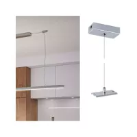 Sistema de suspensión por cable Linion Accessories, acabado cromado mate, 40x1500 mm. - système d'accrochage et décoration - détail 3